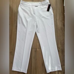 Investments Straight Leg White Pants
